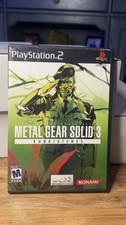 💎💎💎Konami Metal Gear Solid 3: Subsistence PS2 Manual Included M - Mature 2006