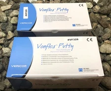 Vonflex Dental Impression Putty VPS Regular Set 2 Pack #VF328 Exp. 2026-12