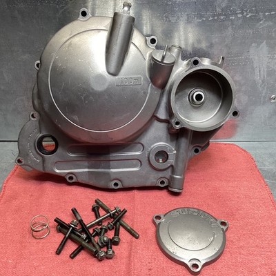 01-07 Suzuki DR-Z250 DRZ250 DRZ 250 Clutch Right Crankcase Cover & Fasteners