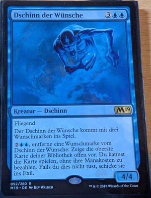 MTG | Dschinn der Wünsche / Djinn of Wishes | NM | DE | M19 052/280