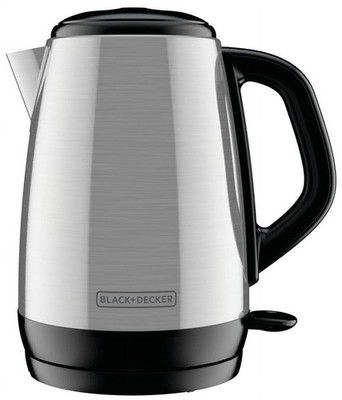 BLACK DECKER 1.7 Liter Electric Cordless Kettle Stainless Steel