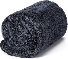 Large Microfiber Car Drying Towel, Ultra Absorbent Microfiber Cleaning Cloth for