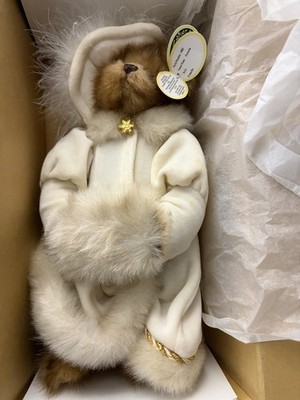 Bearington Victoria Plush Bear Winter Coat Collector's Edition