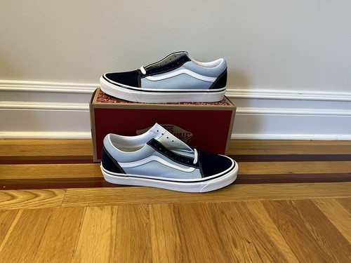 Vans Anaheim Factory Old Skool 36 DX OG Navy Light Blue Men’s Size 11.5 Rare