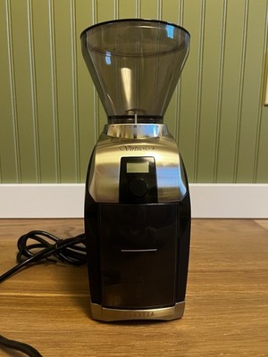 Baratza Virtuoso+ Conical Burr Coffee Grinder Black/Silver