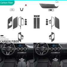 32Pcs Real Carbon Fiber Kits Full Interior Trim For Benz B-Class W247 GLB X247