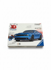 Ravensburger 3D Puzzle Blue Car Model - Authentic, New Cardboard Kit