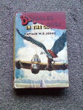 Biggles In The Gobi by Captain W E JOHNS Hardback 1953 1st Edition Stead Hodder