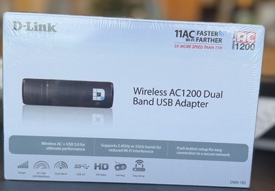 D-link DWA-182 Dual Band USB Adapter