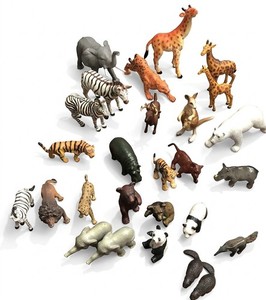 Plastic Animal Lot, Safari, Jungle, Zoo, Diorama, Model Toys , AAA, Safari Ltd.