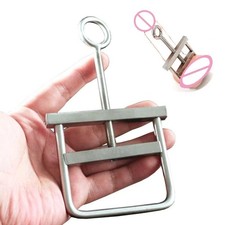 Male Scrotum Stretcher Male Chastity Device Ball Crusher Torture Ring CBT cage