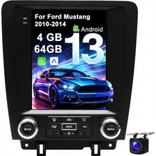 Apple Carplay For Ford Mustang 2010-2014 Android 13 Car Radio Stereo GPS 4G 64G