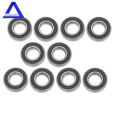 10Pcs 1641-2RS Bearings 1''×2''×9/16'' Double Rubber Seals Deep Groove Ball Bearing