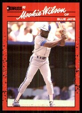 Mookie Wilson 1990 Donruss #442 Blue Jays MLB READ FREE SHIPPING AutographDen