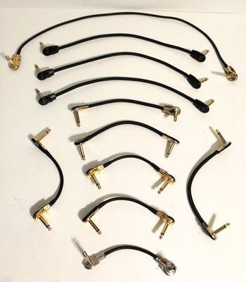 Eminence & Donner Guitar Patch Cable 1/4 Inch Instrument Effects Lot of 11
