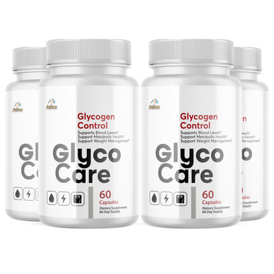 GlycoCare- Blood Support- 4 Bottles- 240 Capsules