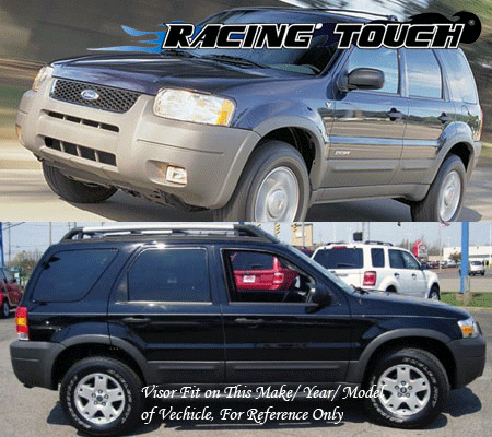 Window Visor Rain Guard Ford Escape 2001 2002 2003 2004 2005 2006 2007 01-07 - Picture 7 of 7