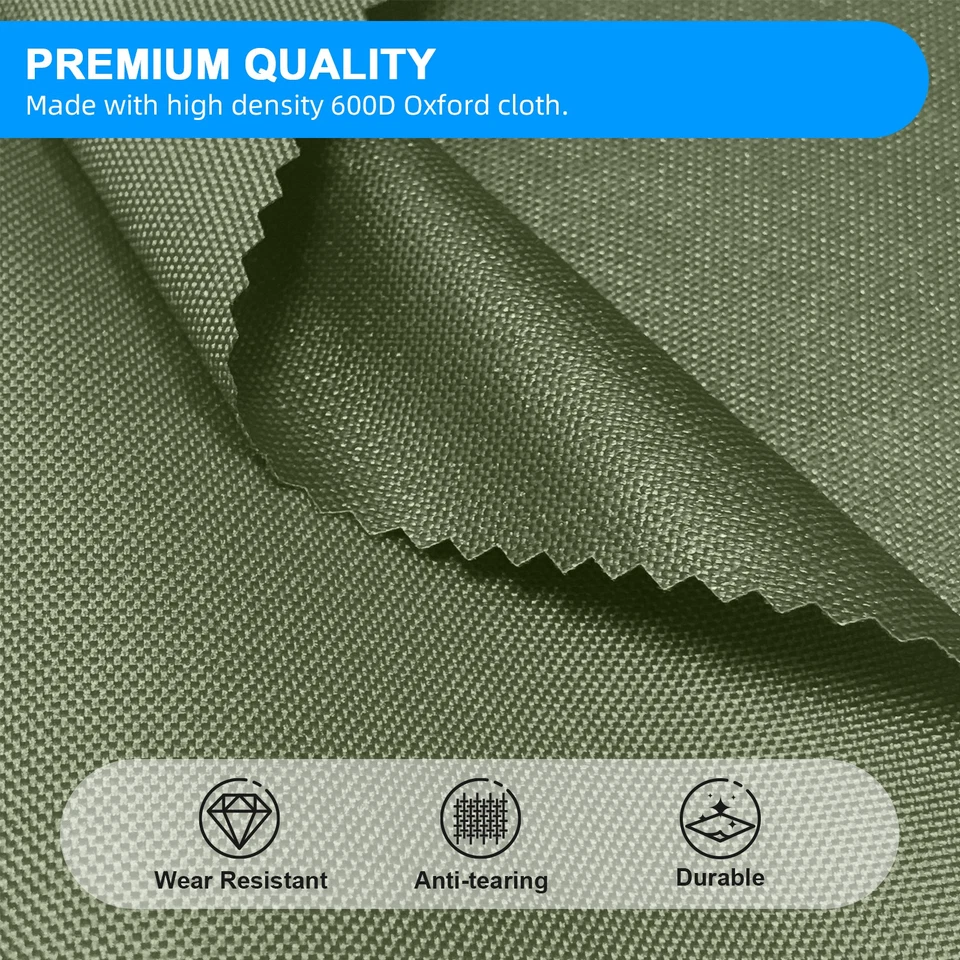 Mochila de Pesca Bolsa de Aparejos 600D Caña y Equipo Bolsa de Soporte Compacto con Bandera de EE. UU. Foto 3 de 4