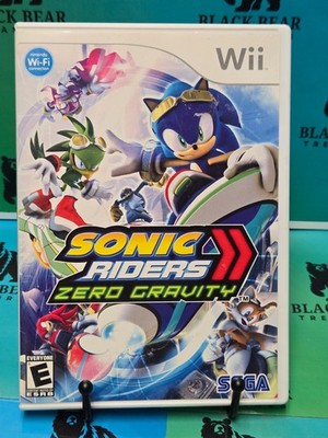 Sonic Riders Zero Gravity Wii 2008 Complete with Case and Manual