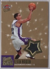07-08 Fleer Ultra Basketball Kevin Martin Ultra Stars Kings Jersey Card
