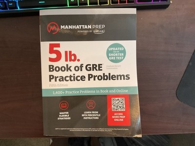 Manhattan Prep 5 lb. Book of GRE Practice Problems, 5th Edition