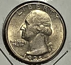 *SILVER* 1935  Washington Quarter -《Great Way To Buy Silver!!》