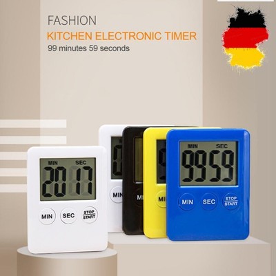 LCD Digital Kitchen Timer Digital Stopwatch Timer Multifunction for Kitchen