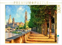 Calvendo Puzzle Dresden Im Sommer | 1000 Teile Lege-GrößE 64X48Cm Foto-Puzzle Fü