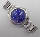 Gent's Vintage SEIKO SOLAR 100M Wristwatch - Blue Dial V158-0AD0