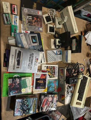 Commodore VIC-20 Parts Huge Lot Tandy Extras. Parts Or Repairs Only Read Discrip
