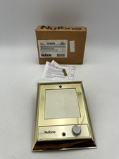 Nutone IS-69PB Intercom Door Speaker Metal Lighted Push Button Polished Brass