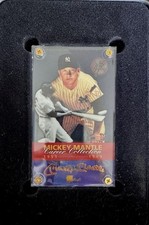 Mickey Mantle 24K Gold Limited Card Set Highlighting Rookie Season #/536