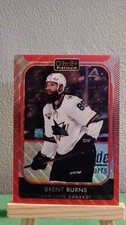 2021-22 O-Pee-Chee Platinum Brent Burns Red Surge #124 San Jose Sharks Hockey 