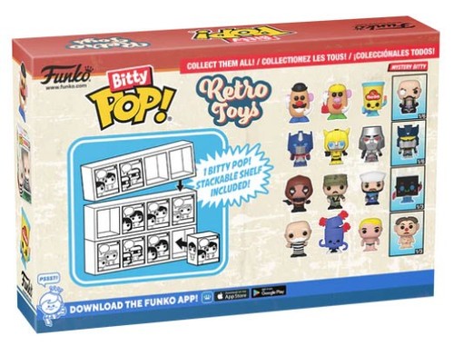 FUNKO BITTY POP 4 Pack Retro Toys Transformers - Imagen 2 de 2