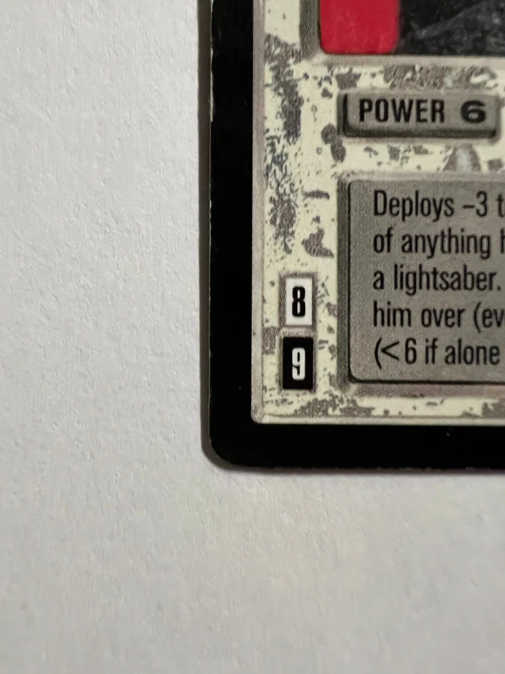 Star Wars CCG Luke Skywalker Jedi Knight Card Death Star II *E* - Image 4 of 4