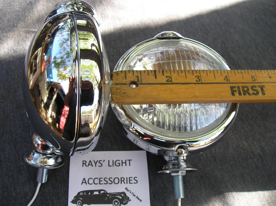 ¡NUEVOS FAROS ANTINIEBLA PEQUEÑOS 12 VOLTIOS TRANSPARENTES ESTILO VINTAGE CON TAPA ANTINIEBLA EN LAS LUCES! Foto 2 de 4