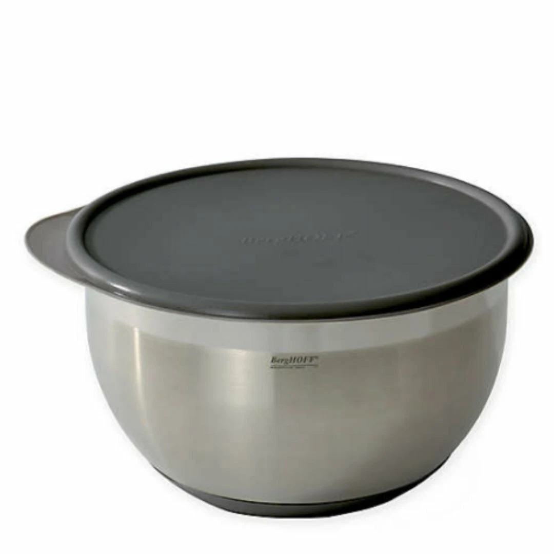 BergHOFF 8in. 18/10 Stainless Steel Mixing Bowl and Lid