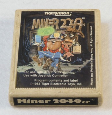 家庭用ゲームソフト MINER 4029&#39;er [ATARI2600] MINER 4029'er [ATARI2600]の通販 by Retro Cleo Valley ｜ラクマ