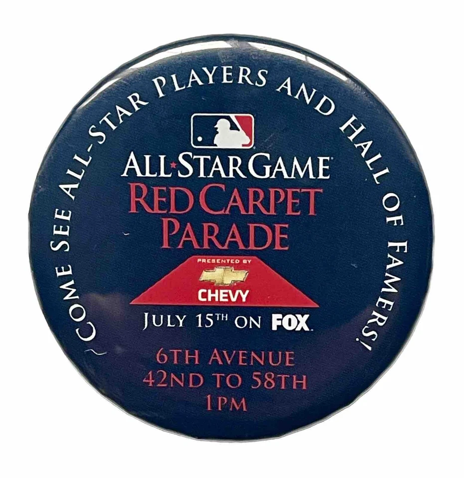 2008 MLB BASEBALL ALL STAR GAME YANKEE STADIUM RED CARPET PARADE COLLECTIBLE PIN - Image 3 of 4