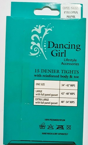 Tanzende Mädchen 15 Den Strumpfhose brandneu im Karton verschiedene Größen 100 % Nylon - Bild 3 von 8