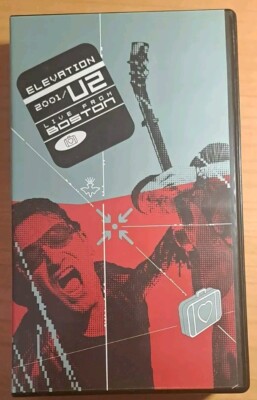 VHS - Elevation 2001 - U2 Live from Boston