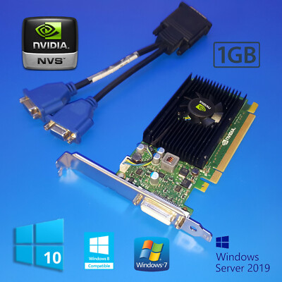 Acer Veriton M275 M280 M290 M410 M420 M421G M430 Tower 1GB Dual VGA Video Card
