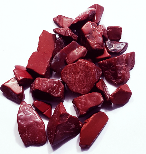Erstaunliche 500 Gramm 100% Natürlicher Roter Jaspis Kristall Stein Lose Edelsteine Undurchsichtig - Bild 2 von 6