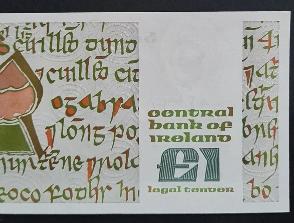 1985 REPUBLIC IRELAND ￡1 POUND 'GEM UNC' 【P-70c】 - Image 4 of 4