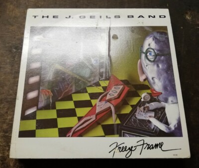 THE J.GEILS BAND - FREEZE FRAME LP SOO-17062 EMI AMERICA 1981 VG+!