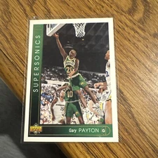 1993-94 Upper Deck - #295 Gary Payton Seattle SuperSonics