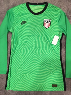 NIKE クラブ・アメリカ ユニフォーム 長袖 Nike Dri-Fit USA Goalkeeper Soccer Jersey Green USMNT Mens Large