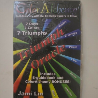COLOR ALCHEMY, TRIUMPH ORACLE, by Jami Lin BRAND NEW Self Mastery thru Color