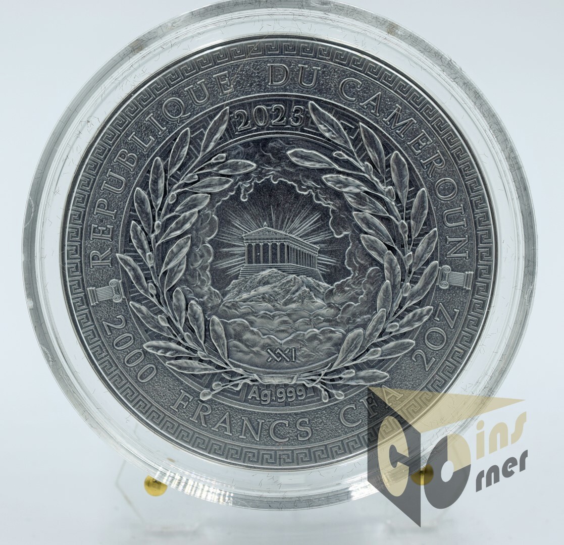 Cameroon 2023 Achilles - Great Greek Mythology Series 2 Oz Silver