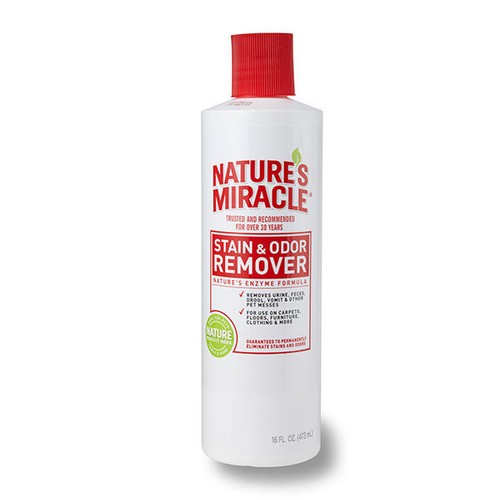 Natures Miracle Stain & Odor Remover 473ml Removes Urine, Feces